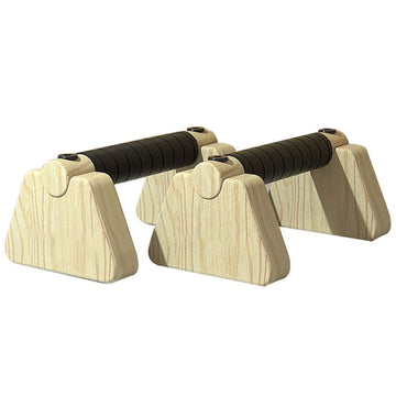 Pull Up Stand Handles Wooden